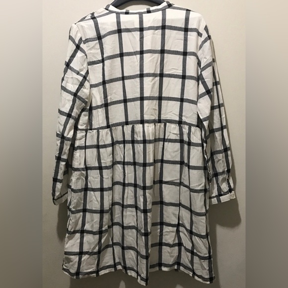 Old Navy Plaid swing dress L - Picture 3 of 7